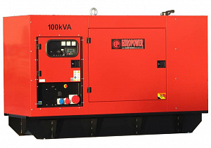 Дизельный генератор Europower EPS 100 TDE в кожухе фото и характеристики -
