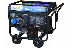 Бензиновый сварочный генератор ТСС GGW 5.0/200ED-R фото и характеристики - Фото 1