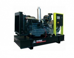 Дизельный генератор Pramac  GSW 275D 380В фото и характеристики -