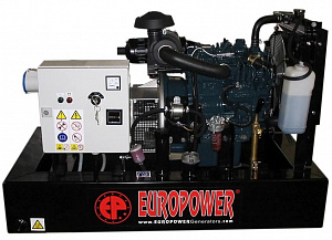Дизельный генератор Europower EP 123 DE фото и характеристики -