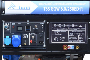 Бензиновый сварочный генератор ТСС GGW 6.0/250ED-R фото и характеристики - Фото 4