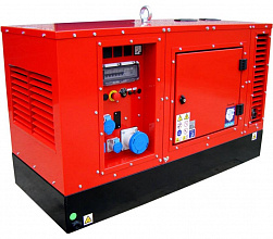 Дизельный генератор Europower EPS 163 DE в кожухе фото и характеристики -
