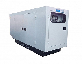 Дизельный генератор Амперос АД 40-Т400 Р (Проф) в кожухе фото и характеристики -