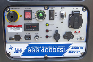 Бензиновый инверторный генератор SGG 4000ESi с блоком АВР фото и характеристики - Фото 2