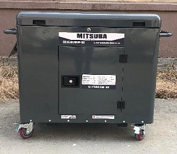 Бензиновый генератор Mitsuba SL 15000W-SE-DVI фото и характеристики - Фото 1