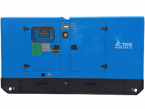 Дизельный генератор ТСС АД-60С-Т400 в шумозащитном кожухе с АВР фото и характеристики -