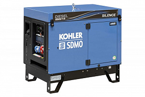 Дизельный генератор SDMO Diesel 6500 TA Silence C5 фото и характеристики -