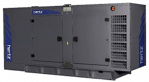 Дизельный генератор Hertz HG 45 CH в кожухе с АВР фото и характеристики -