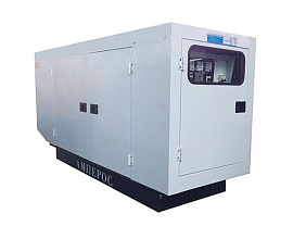 Дизельный генератор Амперос АД 70-Т400 в кожухе фото и характеристики -