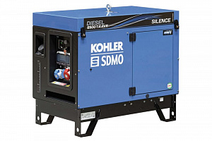 Дизельный генератор SDMO Diesel 6500 TA Silence AVR C5 фото и характеристики -