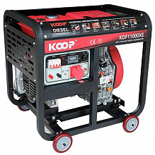 Дизельный генератор KOOP KDF11000XE(3) фото и характеристики -