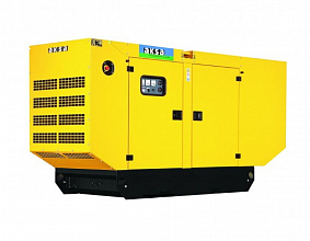 Дизельный генератор Aksa APD 110A в кожухе фото и характеристики -